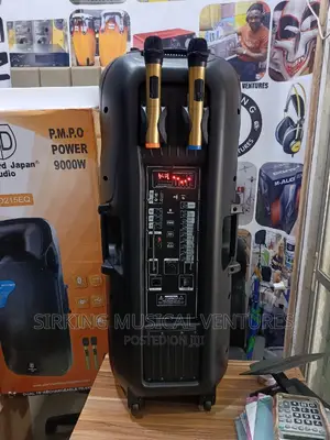 9000watts15inches PA System With 2 Mic and Bluetooth /USB