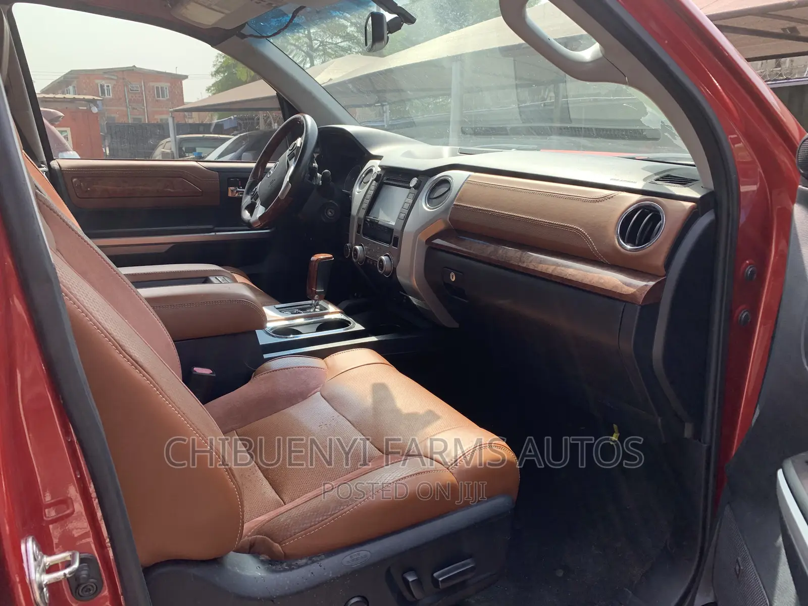 Toyota Tundra 2016 Red