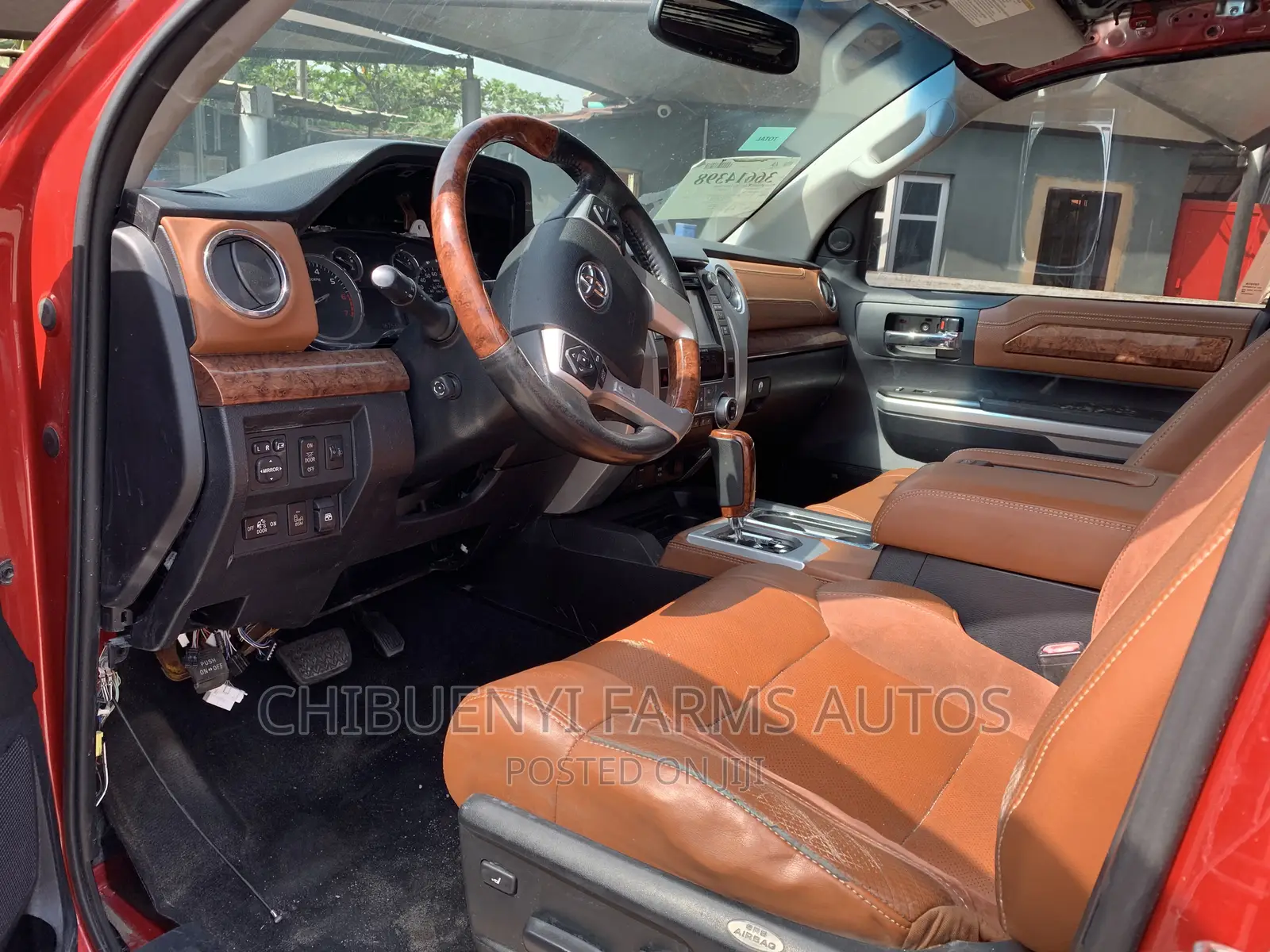 Toyota Tundra 2016 Red