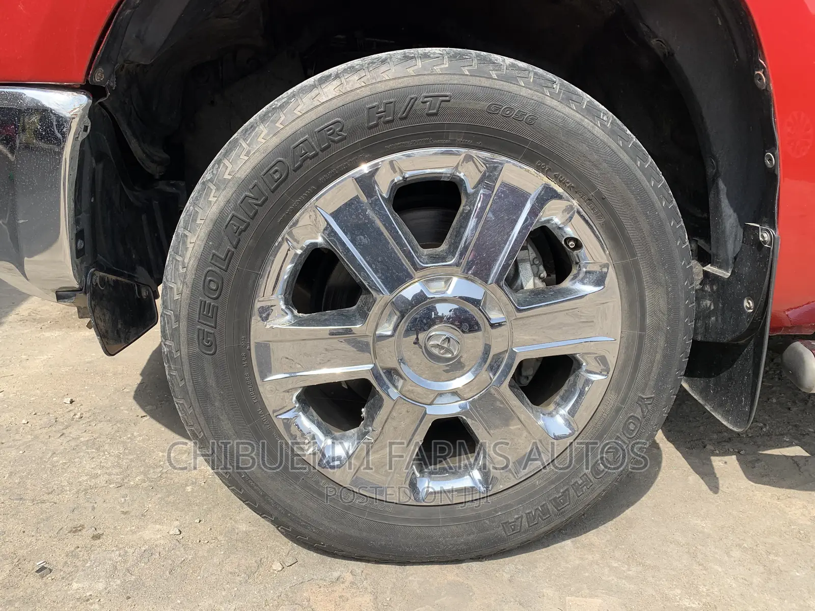 Toyota Tundra 2016 Red