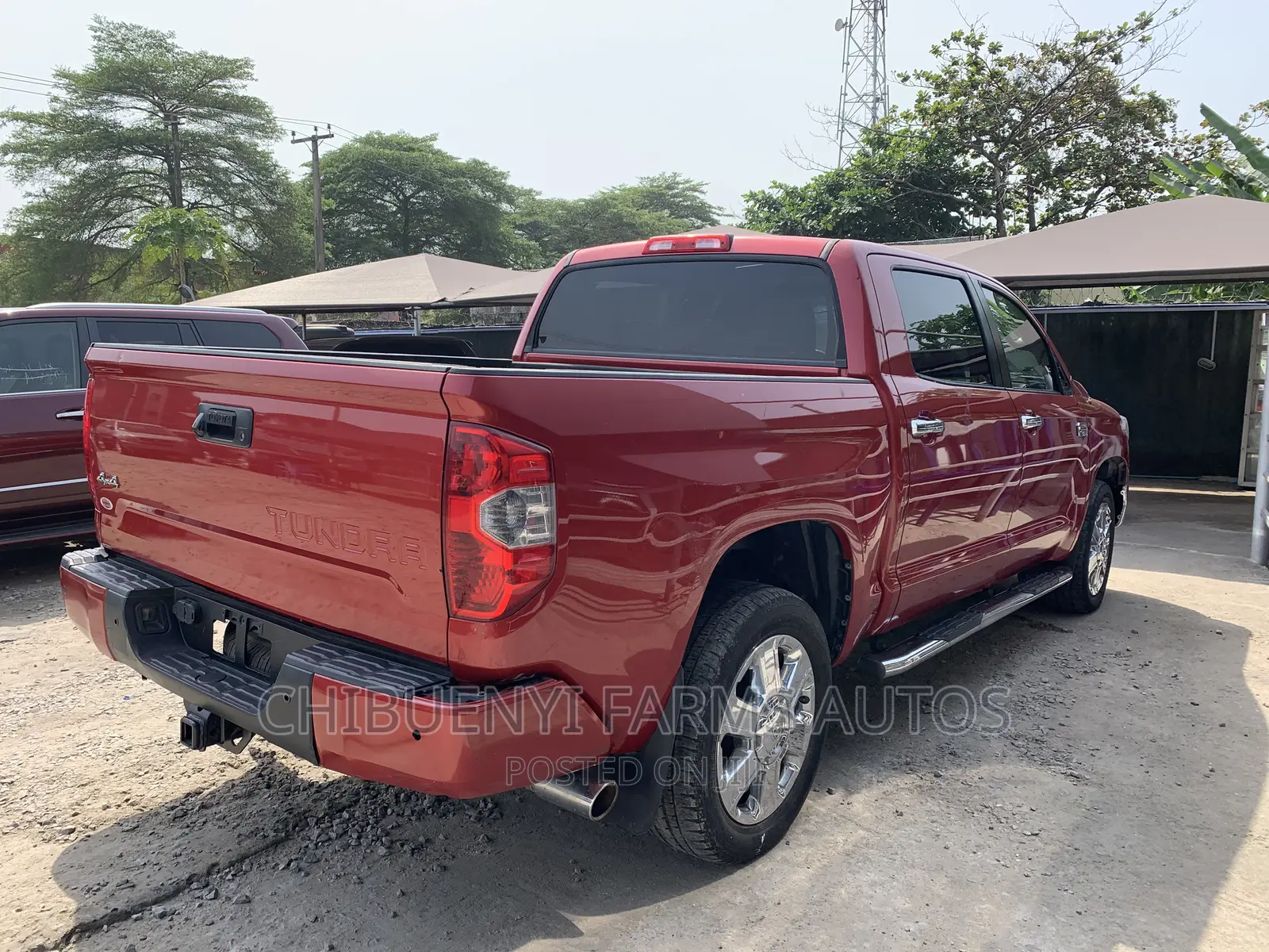 Toyota Tundra 2016 Red
