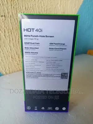 New Infinix Hot 40i 256 GB