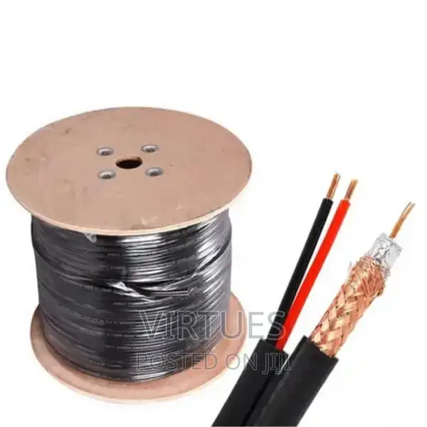300M RG59 Full Copper Video/Power CCTV Cable