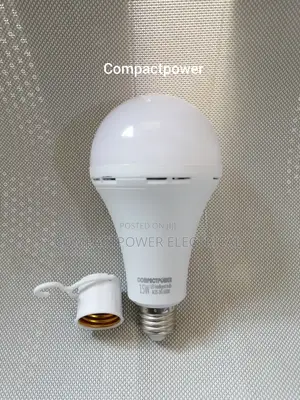 15watts Rechargeable Screw Bulb -Super Bright