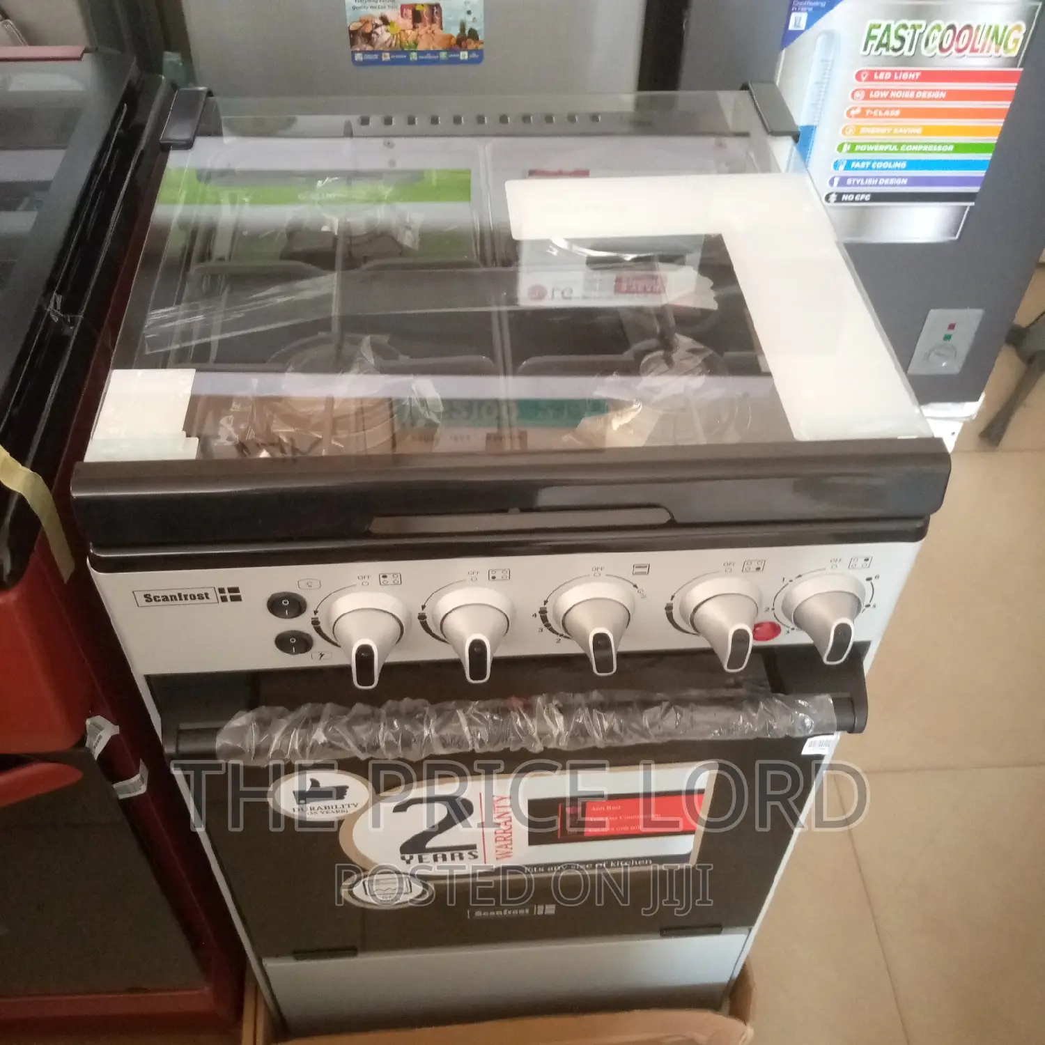 Scanfrost 5312 3gas + 1 Electric Cooker