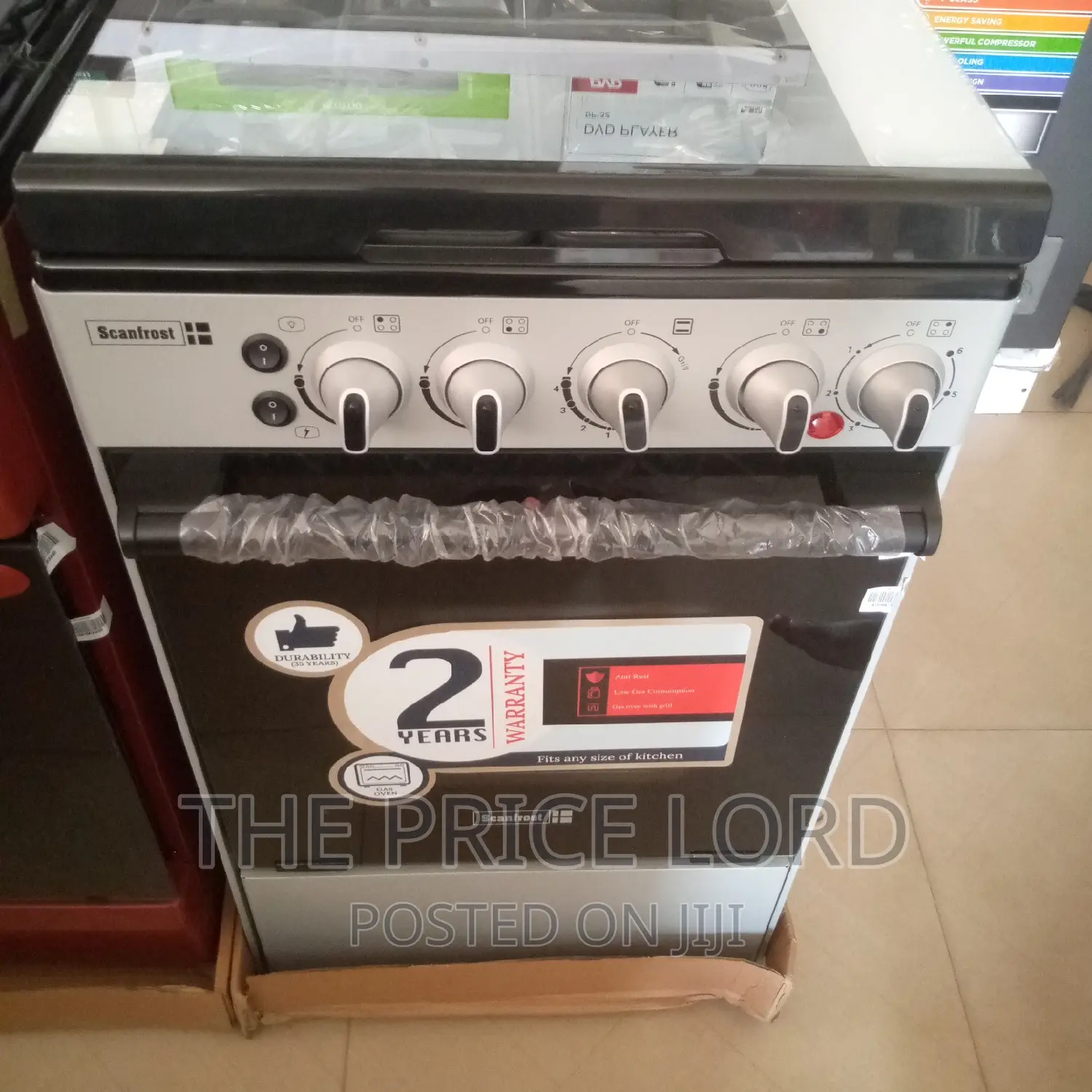 Scanfrost 5312 3gas + 1 Electric Cooker