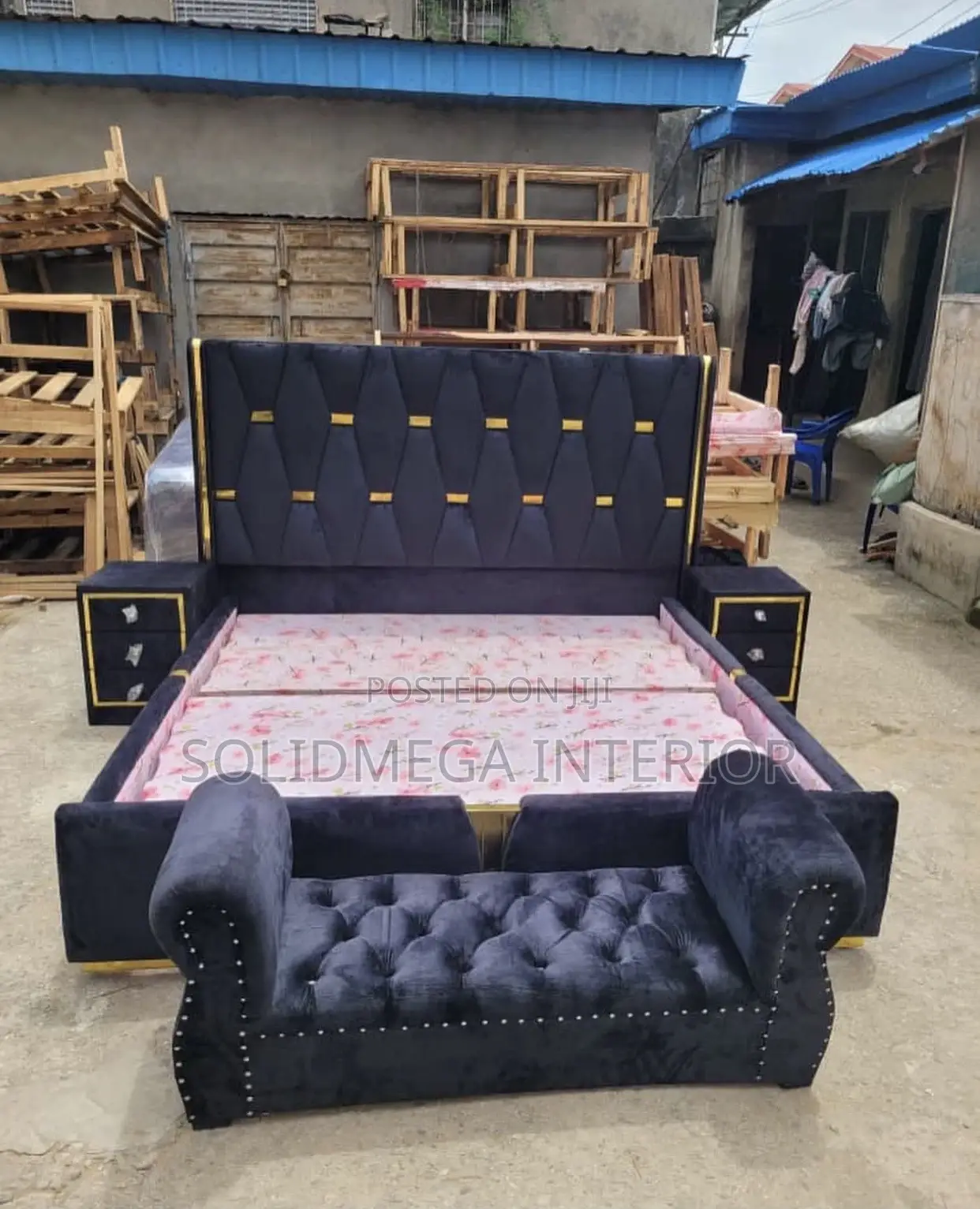 Solid Interior 6by6 Bedframe