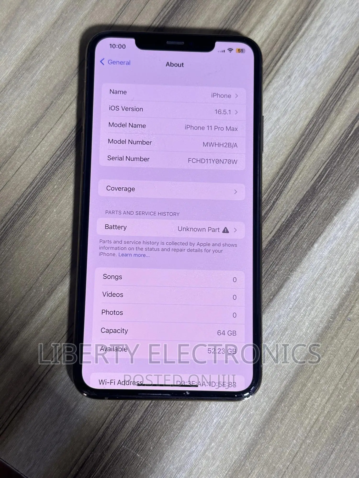 Apple iPhone 11 Pro Max 64 GB Gold