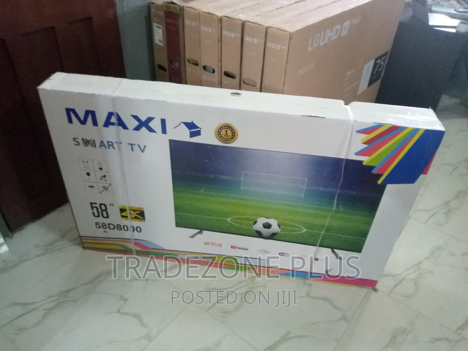 Original Maxi 58'' Smart Tv+Youtube+Netflix
