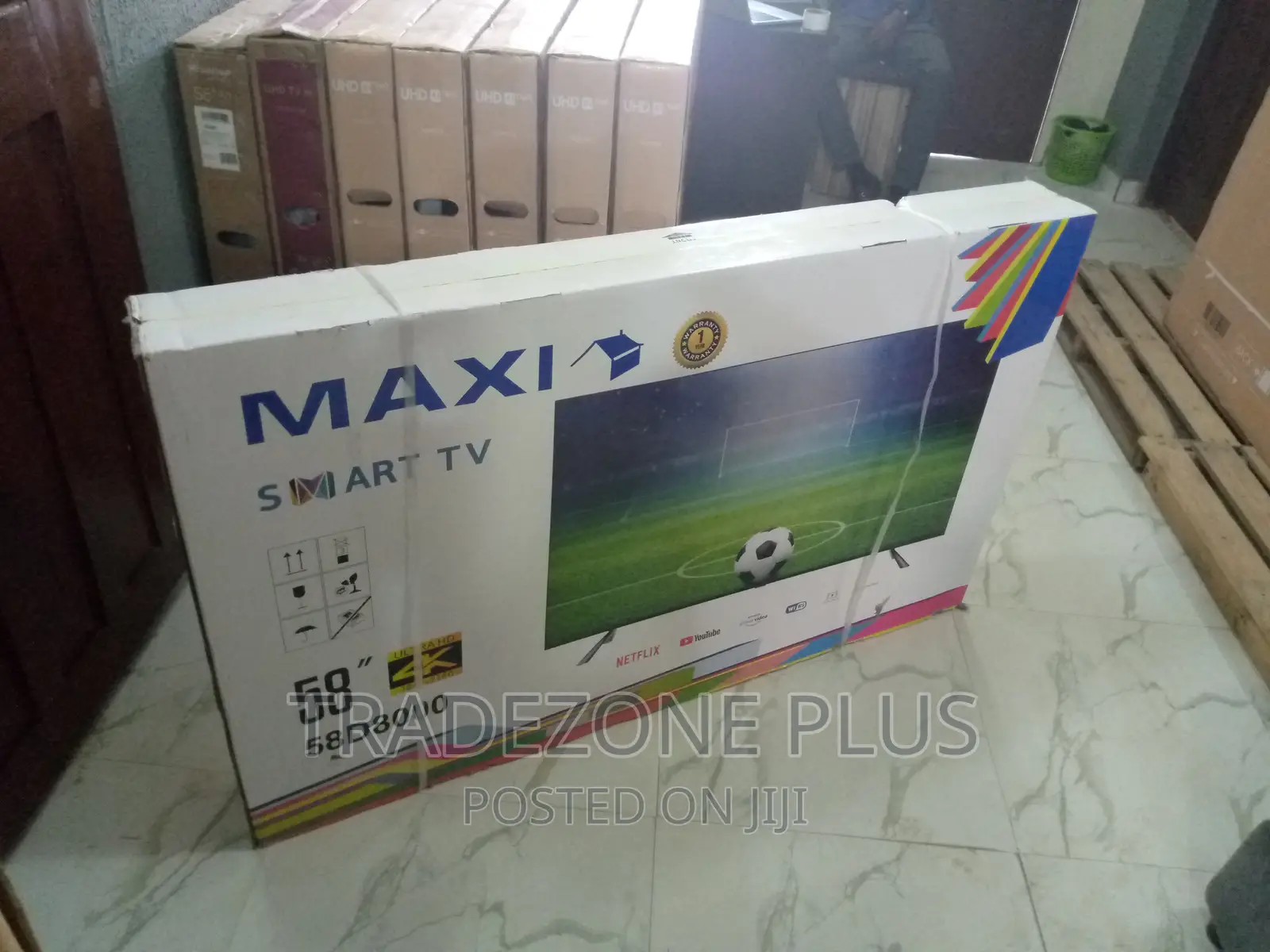 Original Maxi 58'' Smart Tv+Youtube+Netflix