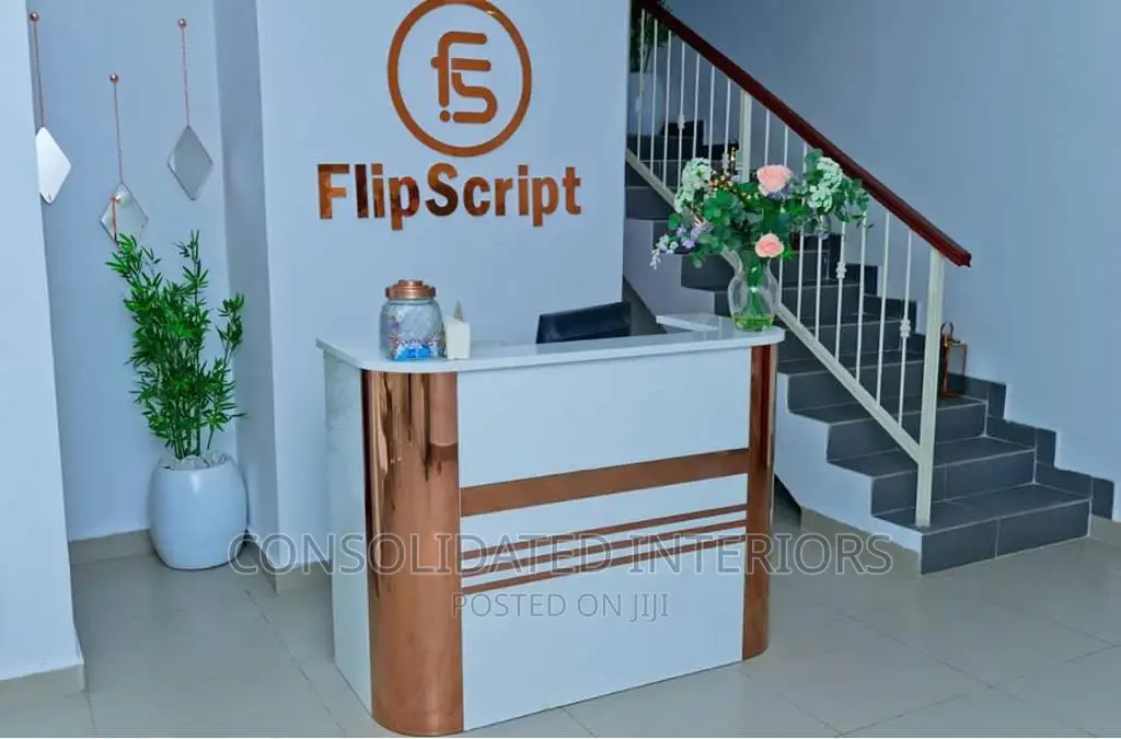 Unique Receptionist Table 1.4metres