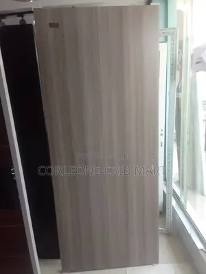Plastic Surface Wooden Look Room Door.