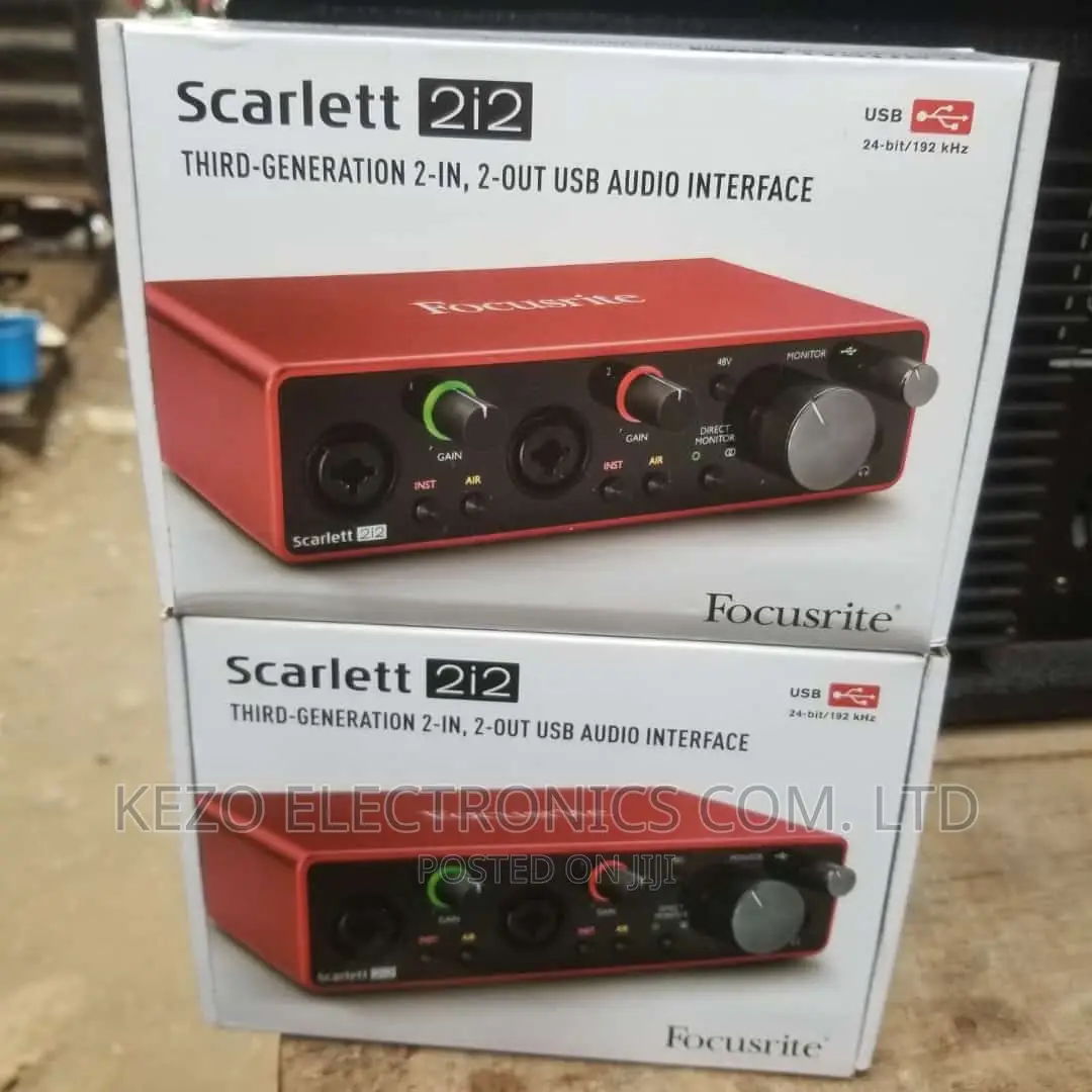 Original Scarlet 2i2 3rd Generation
