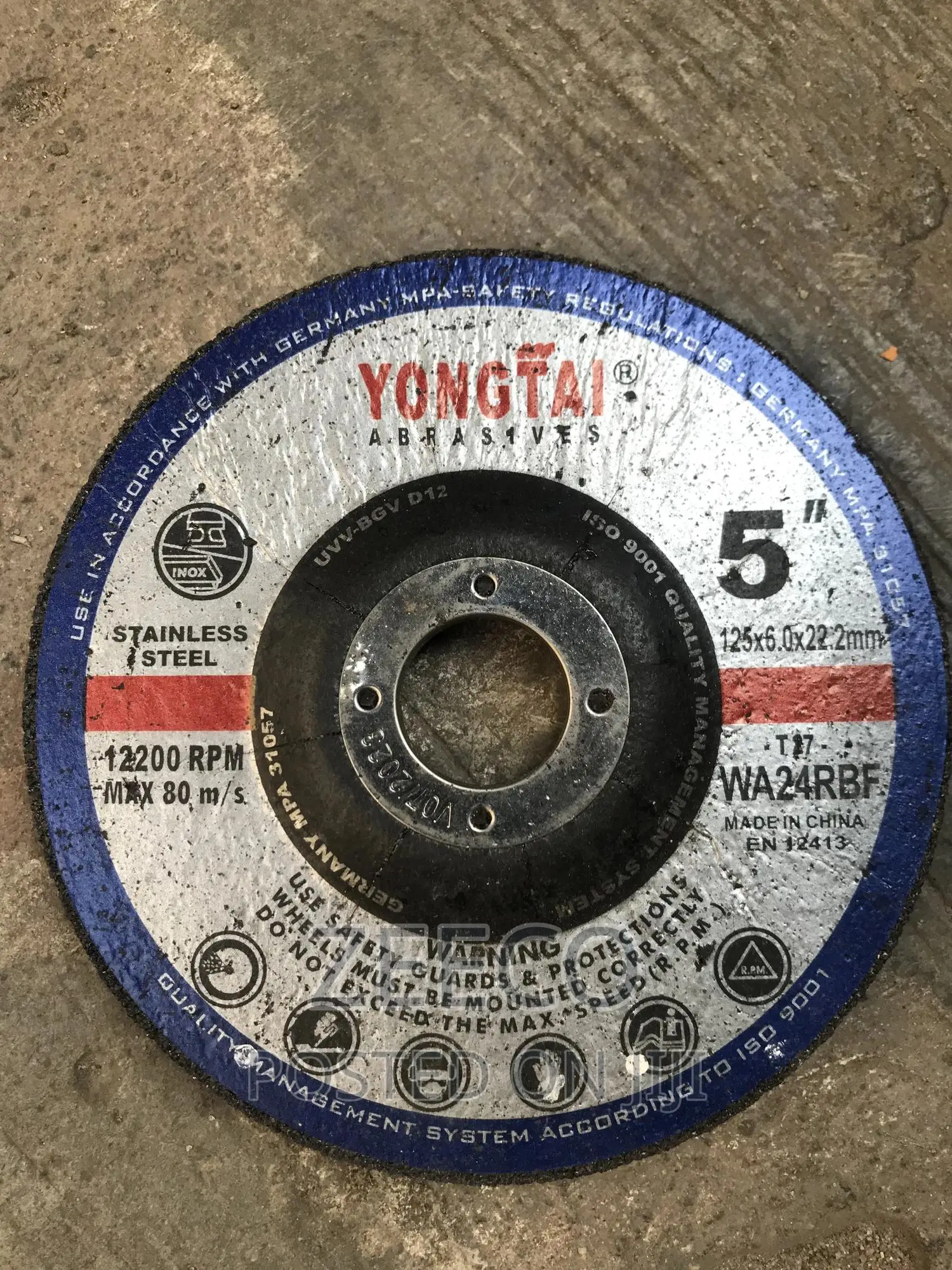 Grinding Disc 5”