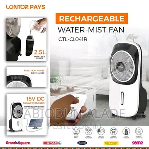 Lontor Rechargeable Air Cooler - Water Fan Remote Control