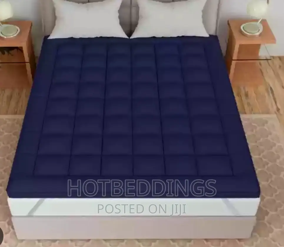 Navy Blue Mattress Topper