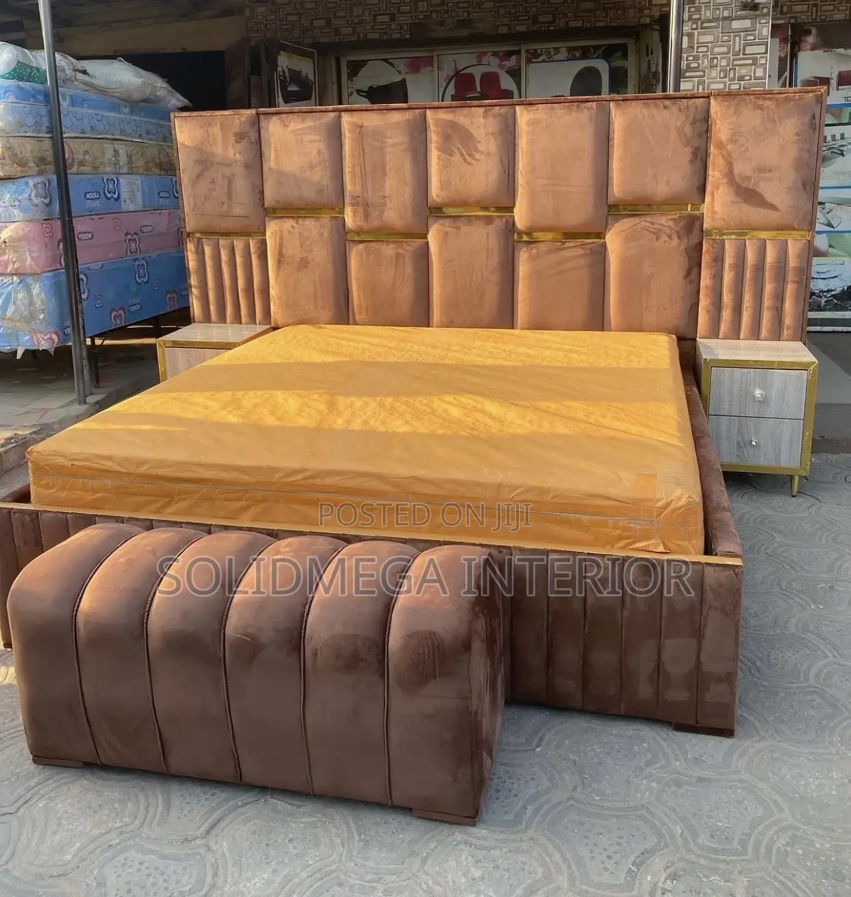 Solid Interior 6by6 Bedframe