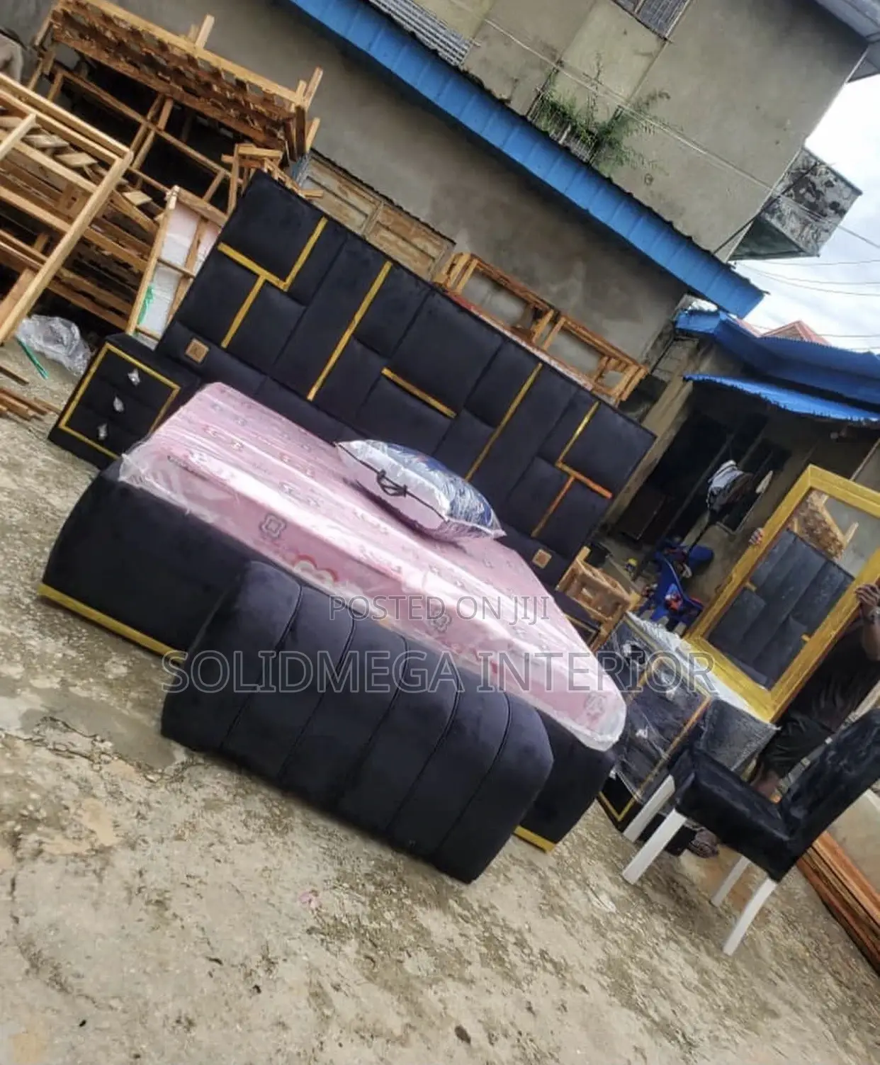 Solid Interior 6by6 Bedframe