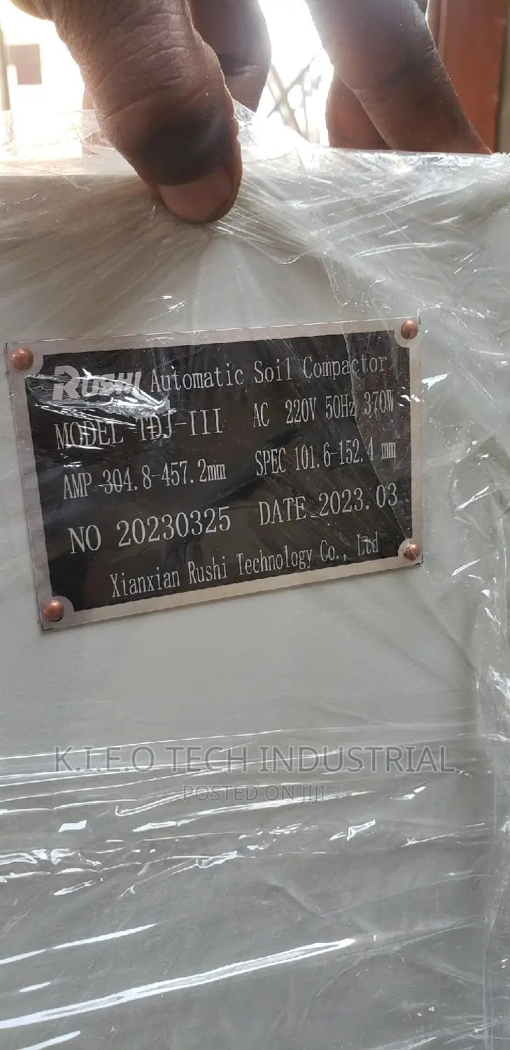 Automatic Soil Compactor Machine