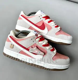 Nike Sb Dunk Low Forum 85 White/Pink Sneakers