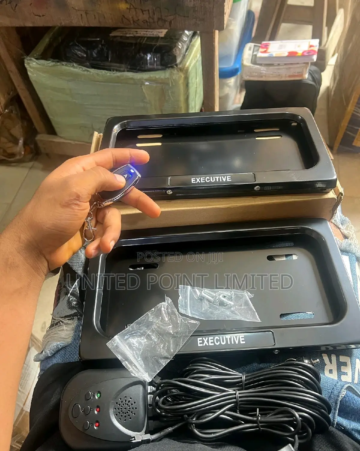 Executive Automatic Plate Number With Remote Control