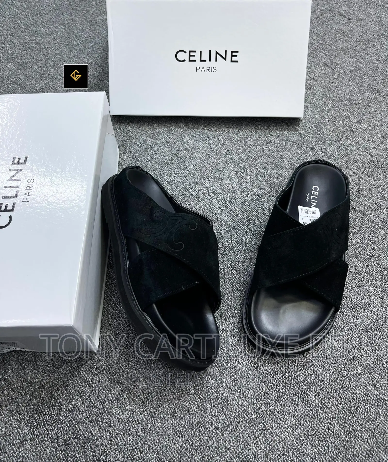 Celine Original Slide Men Women