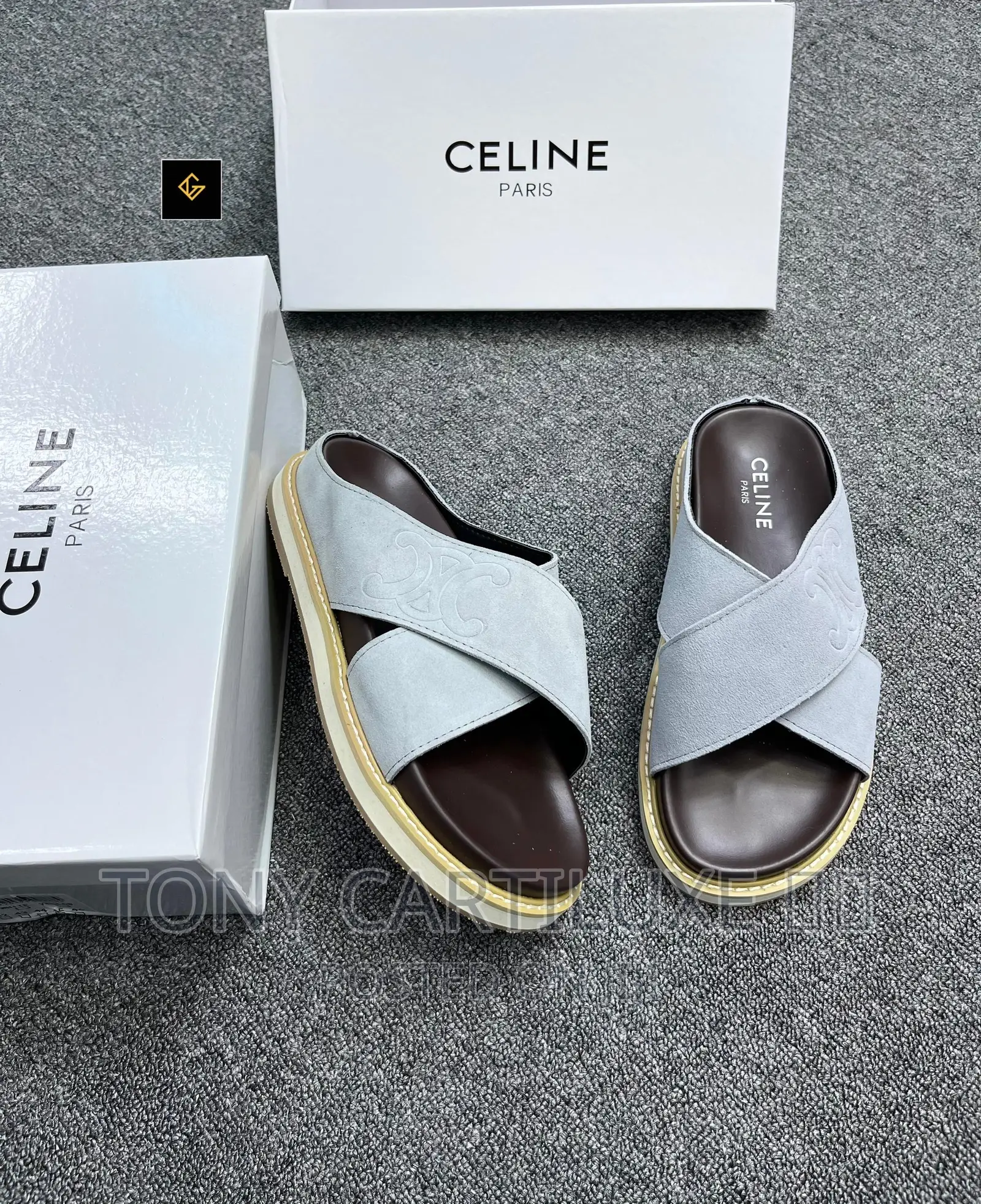 Celine Original Slide Men Women