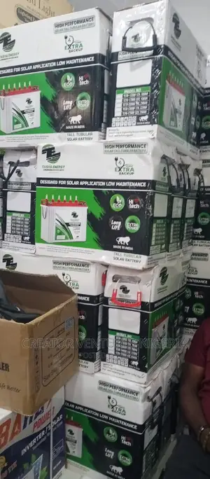 Solar Battery Tasha Energy 220ah India,Tubular Lithium