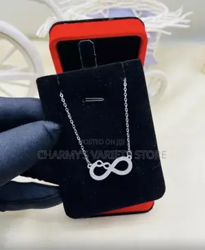 INFINITY NECKLACE <With and Without Earrings Available >