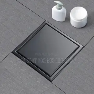 10cm Black Anti-Rust Tile Insert Floor Drain