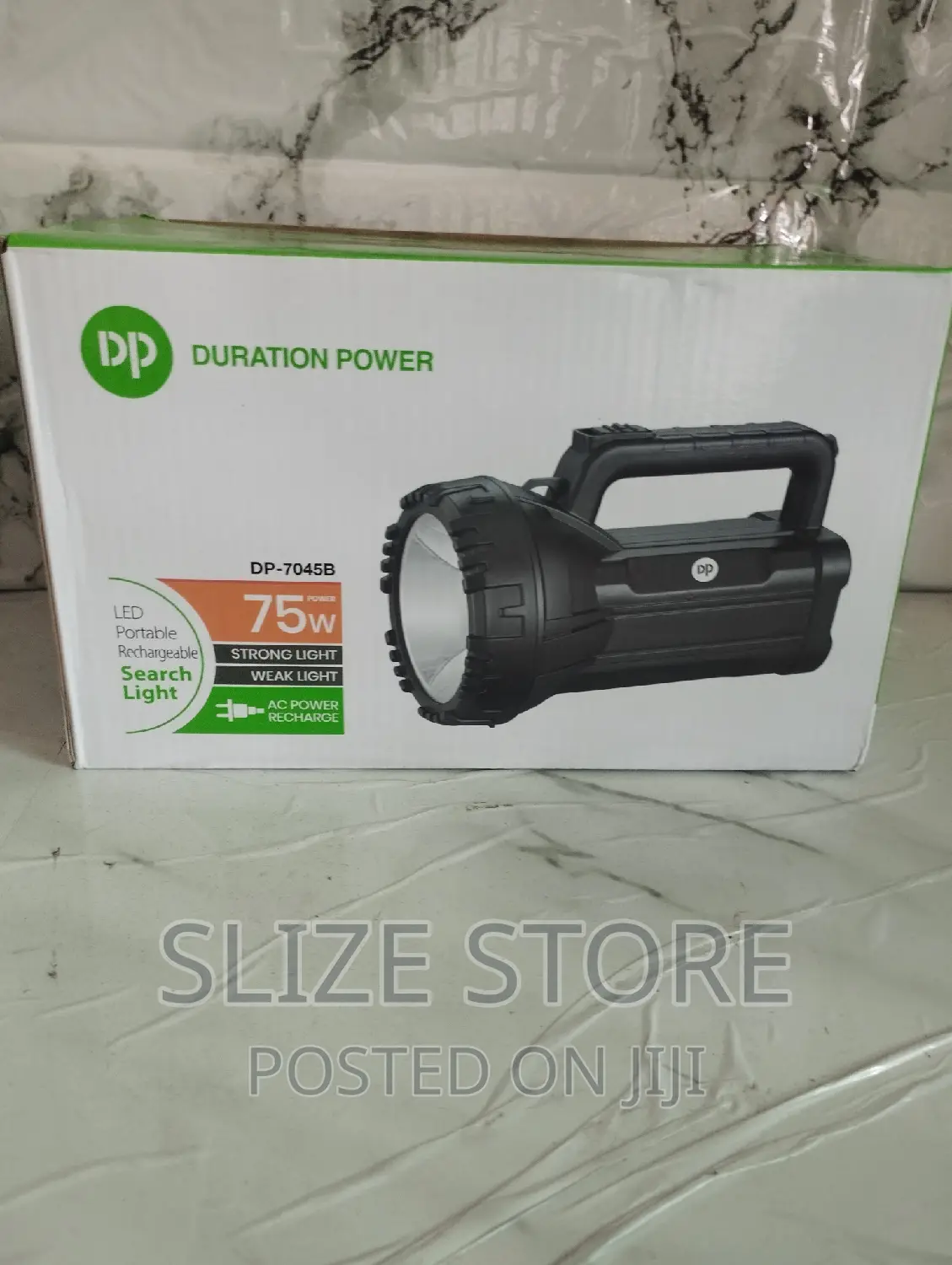 Led Portable Rechargeable Jug Searchlighttorch 75w Dp 7045b