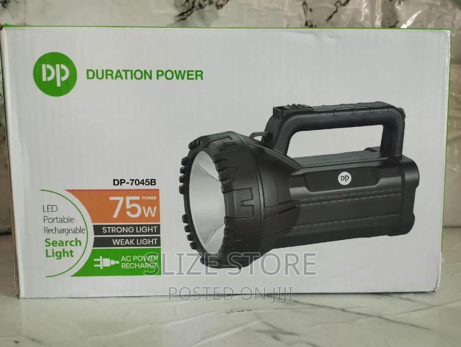 Led Portable Rechargeable Jug Searchlighttorch 75w Dp 7045b