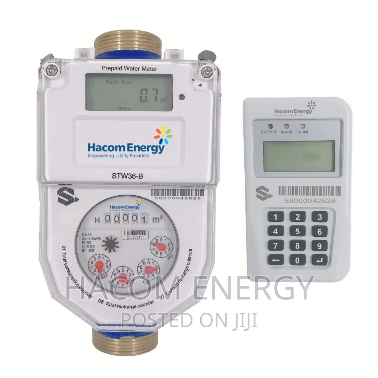 Prepaid Water Meter Dn25 1" With Ciu