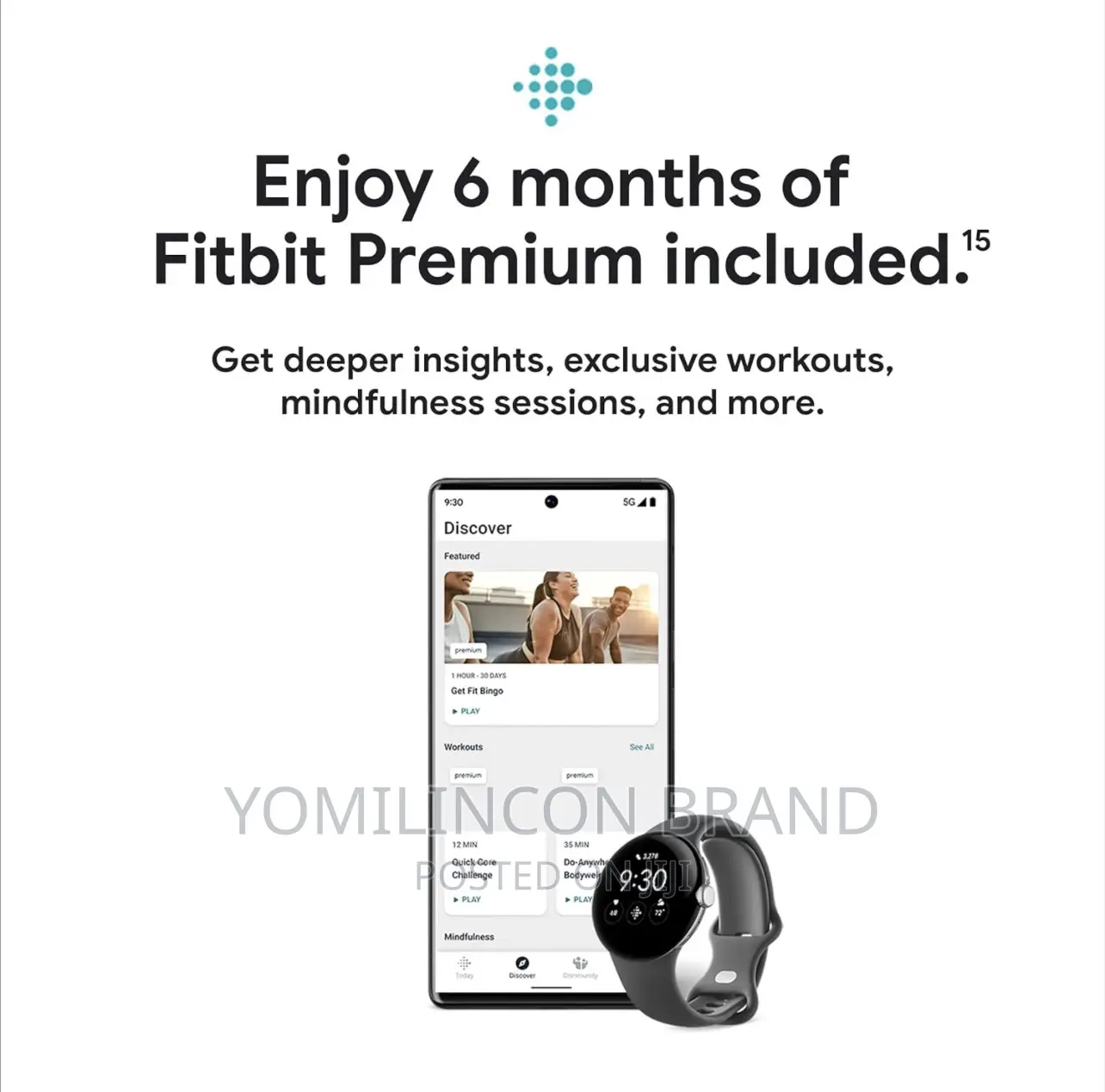 Google Pixel Watch - Android Smartwatch With Fitbit Activity