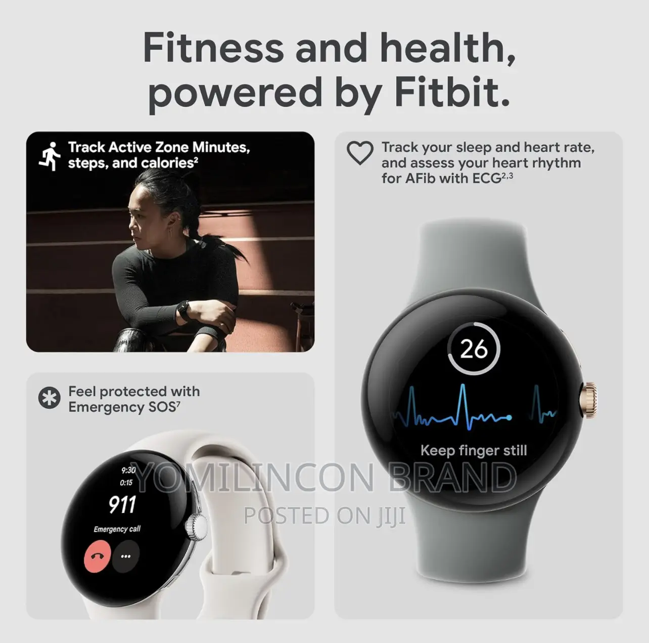 Google Pixel Watch - Android Smartwatch With Fitbit Activity