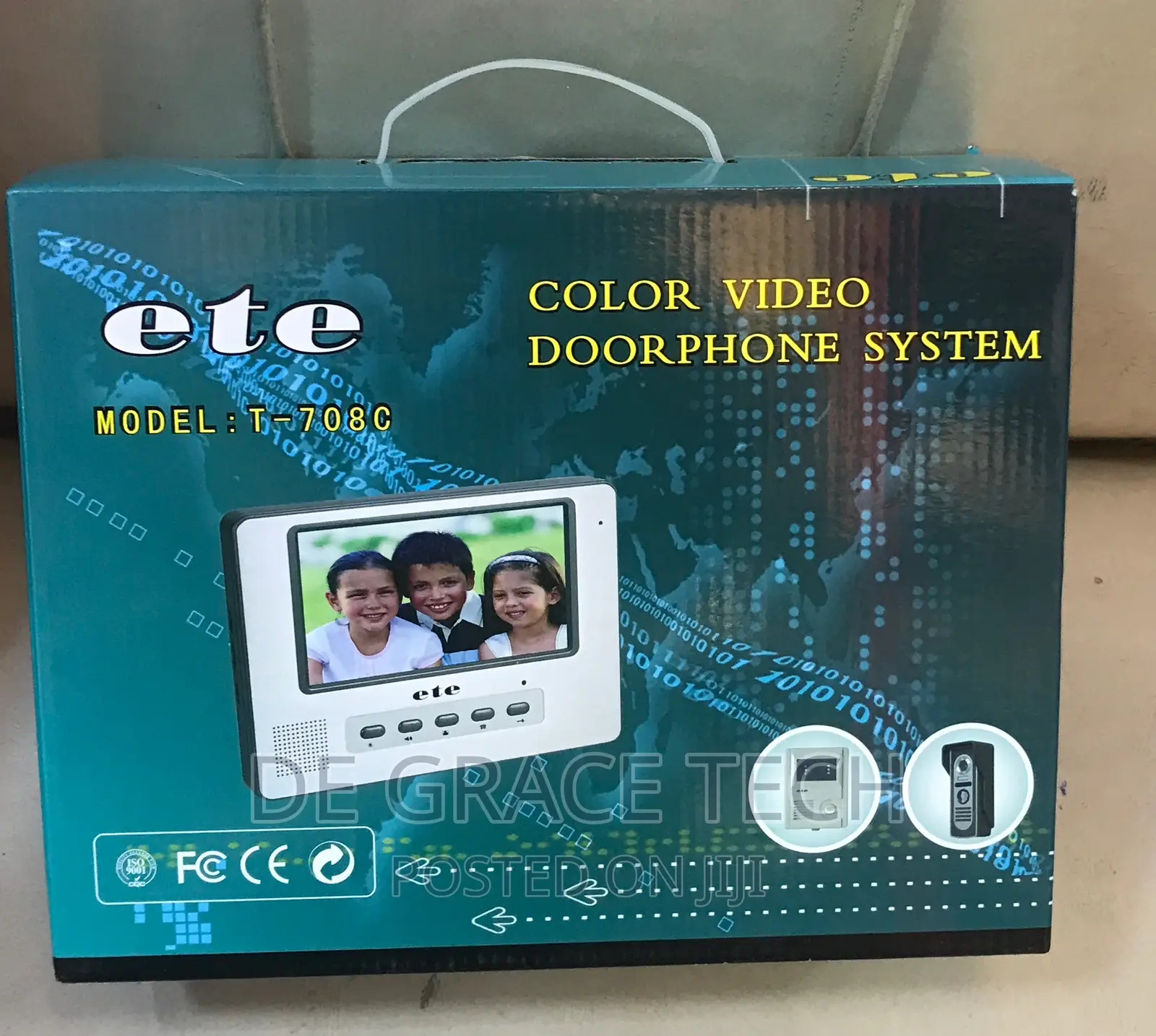 Ete Color Intercom Video Door Phone System