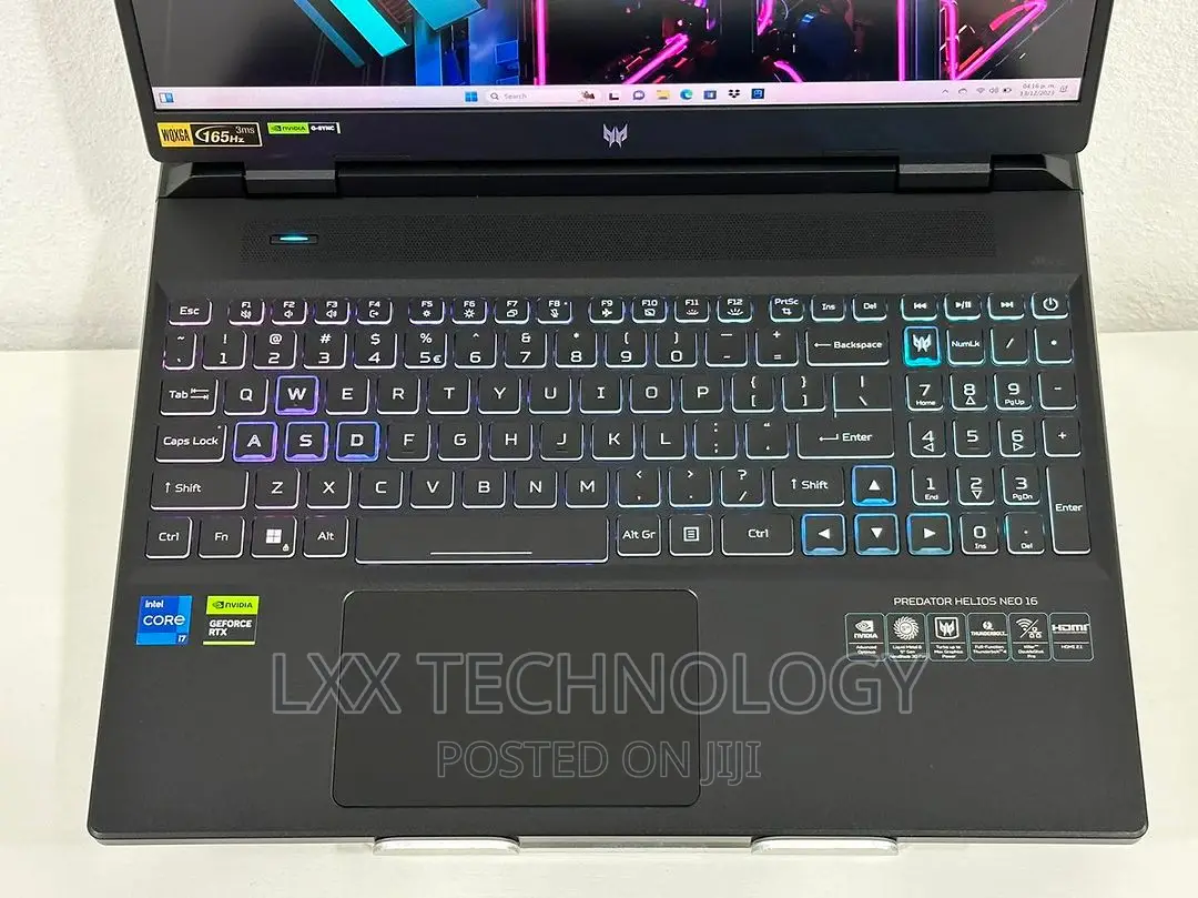 New Laptop Acer Predator Helios 16 16GB Intel Core i7 SSD 512GB