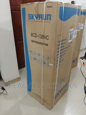 Affordable Skyrun Top Freezer Refrigerator With Shelves 138L