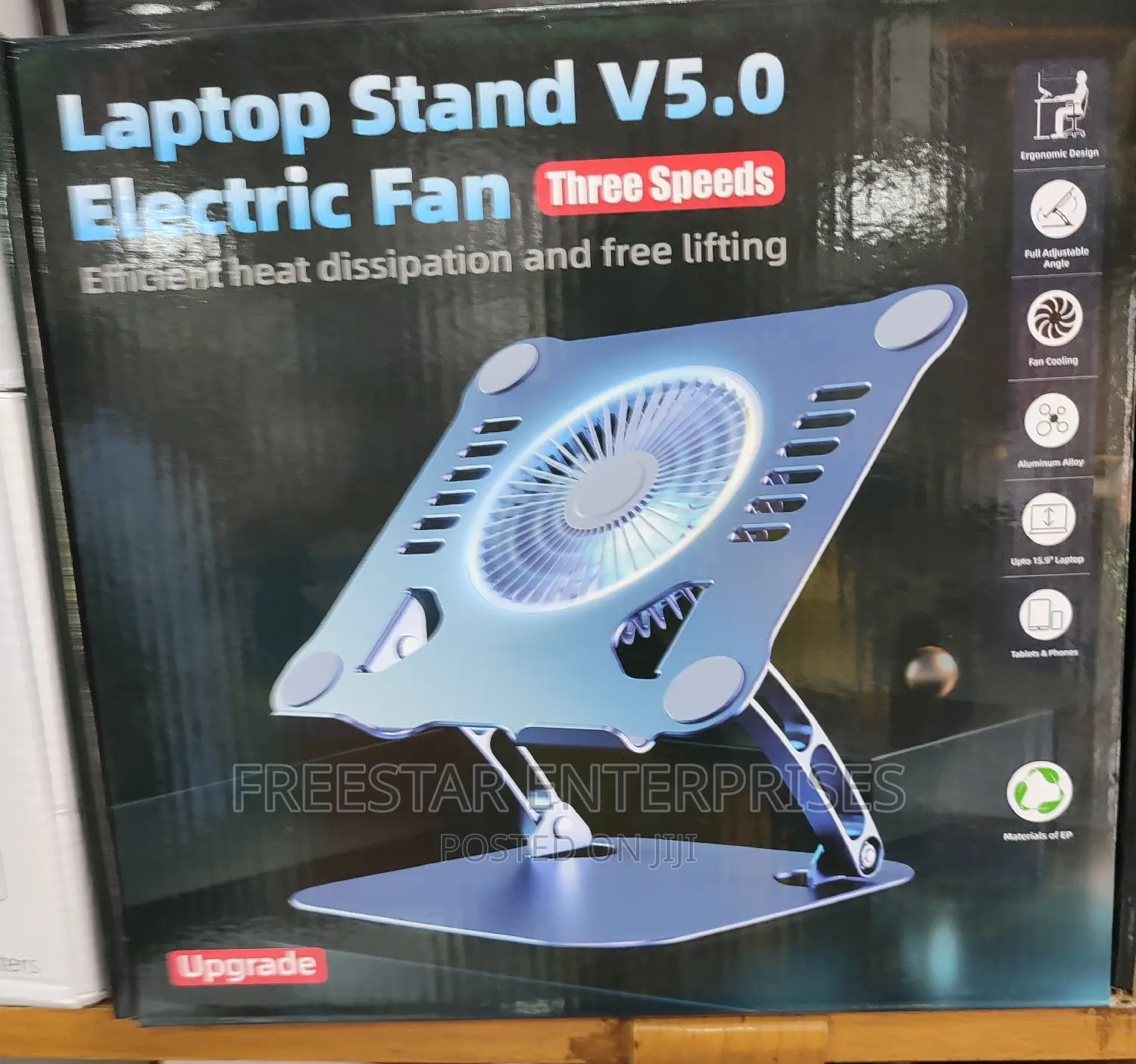 Laptop Stand Laptop Cooling Pad. Laptop Stand With Fan.