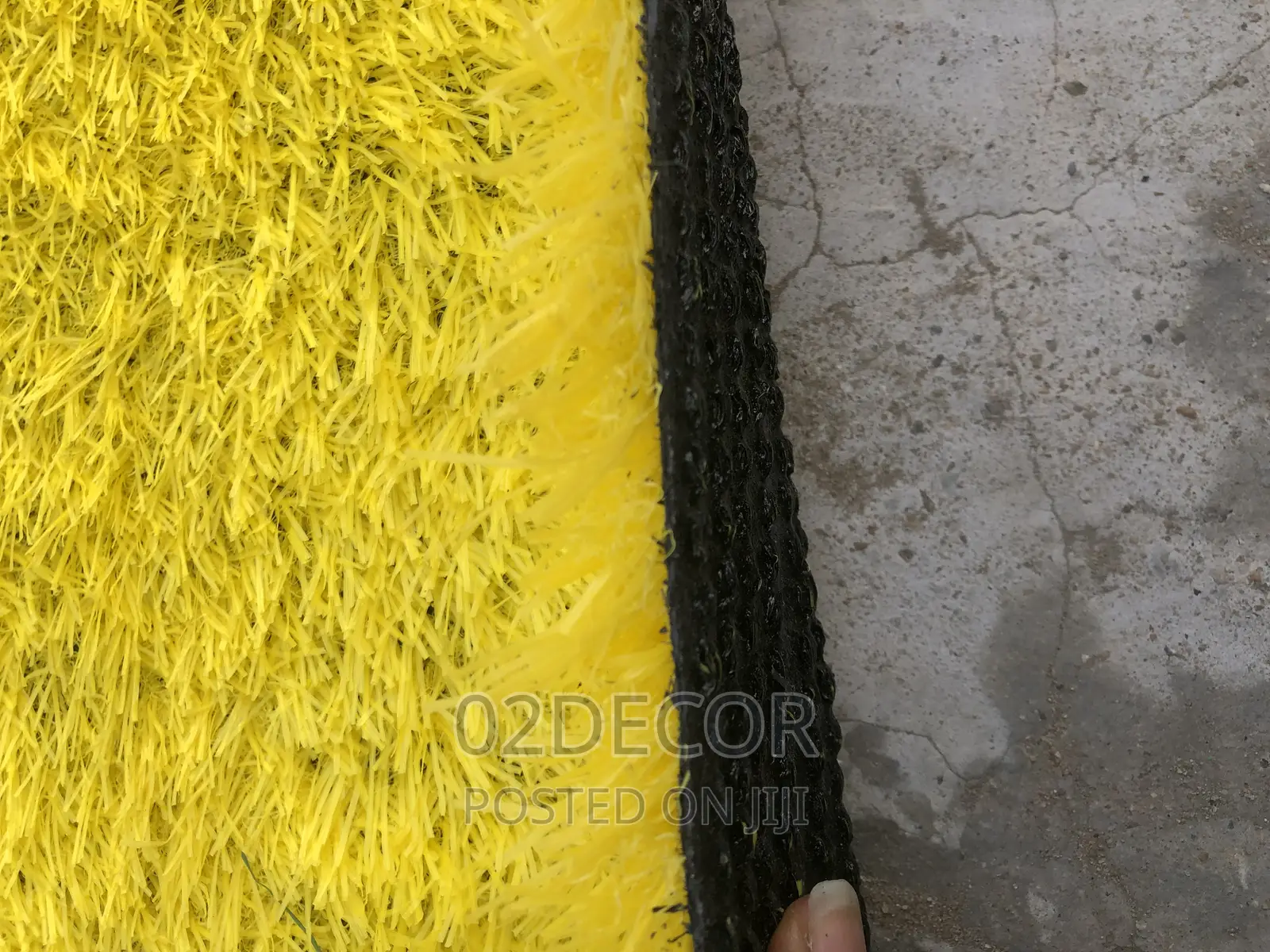 40mm Yellow Grass Rugs