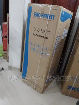 Super Cooling 138L Skyrun Top Freezer Refrigerator+Shelves