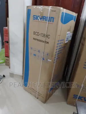 Super Quiet Skyrun Double Door Refrigerator With Shelves