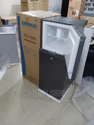 Super Fast (138L) Skyrun Top Freezer Refrigerator+Shelves