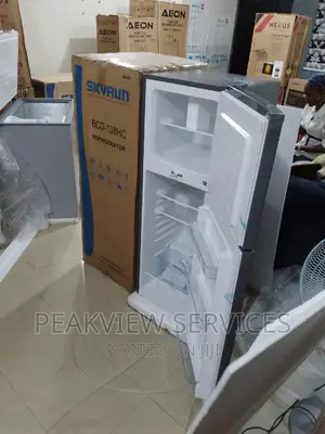 Fast Selling 138L Skyrun Refrigerator, Double Door