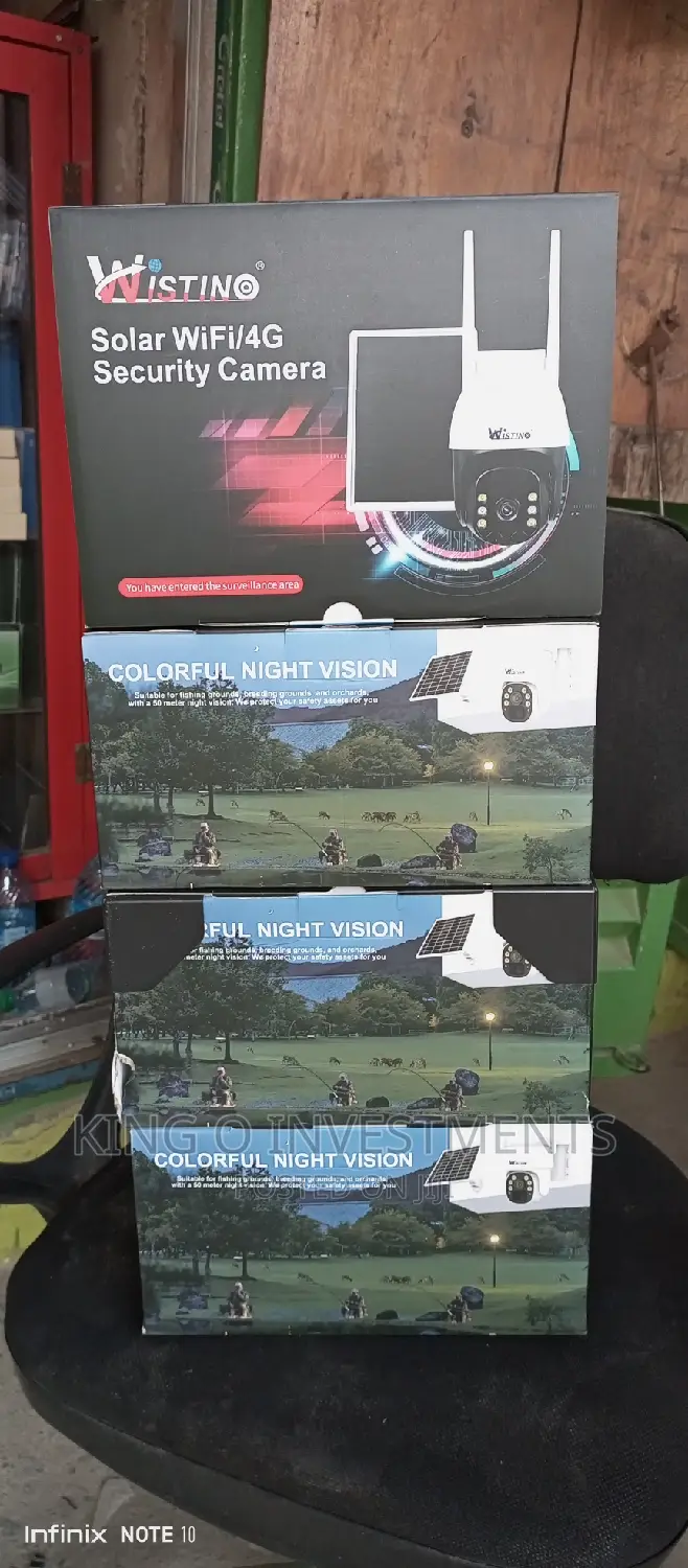 PTZ Solar 4g Camera V380 App