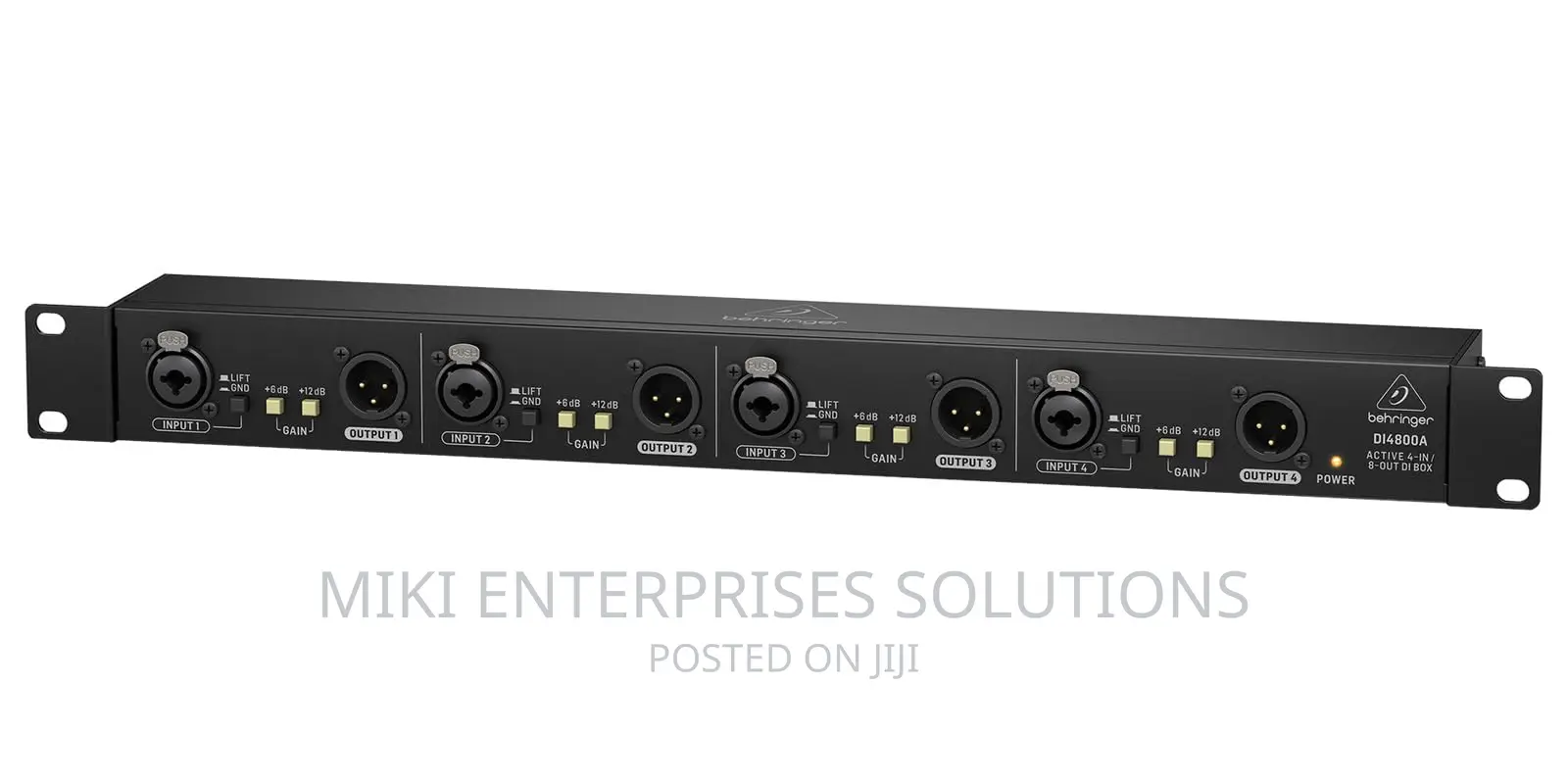 Behringer DI4800A Professional 4 Channel Active Di-Box, Boos