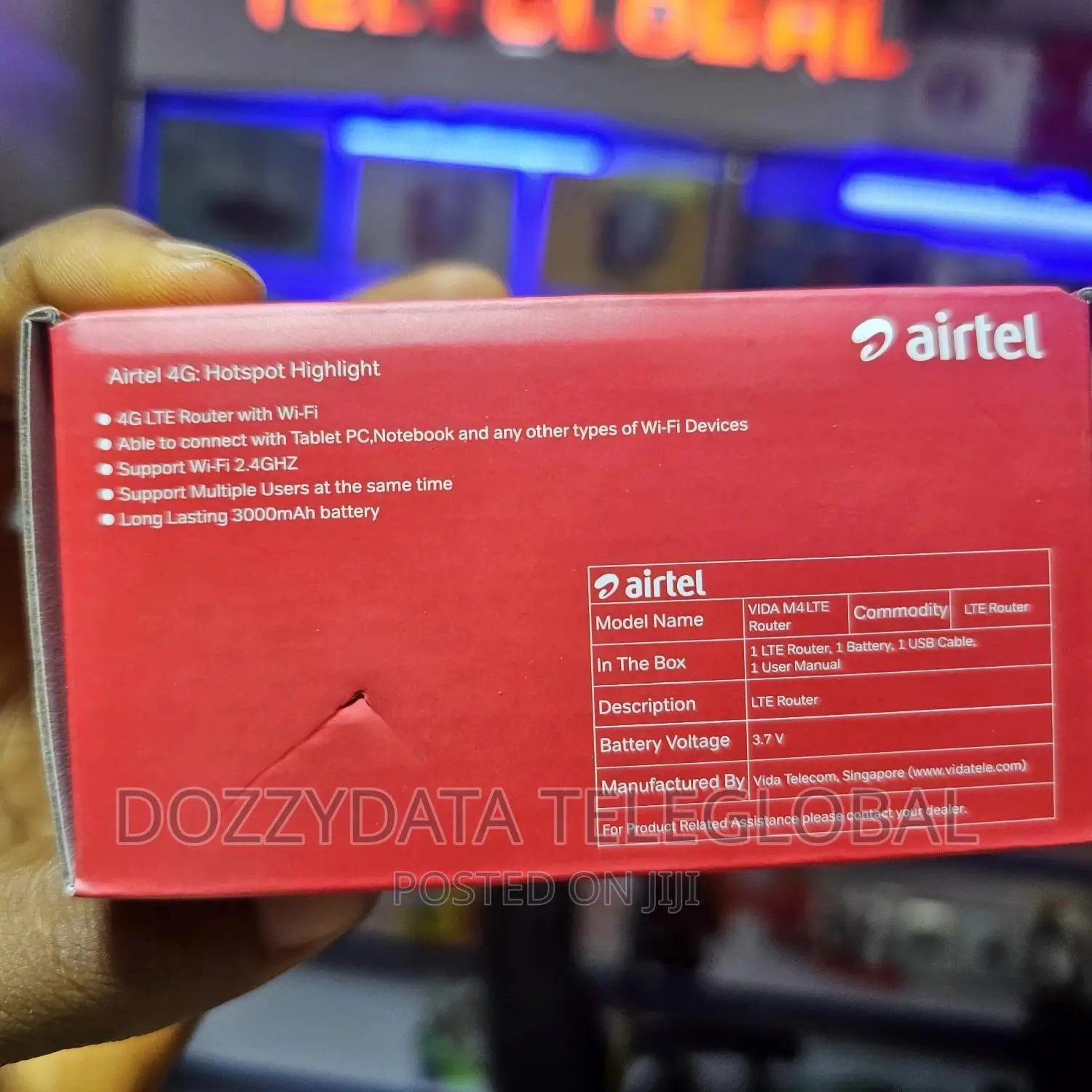Airtel Internet 4g Pocket Mifi