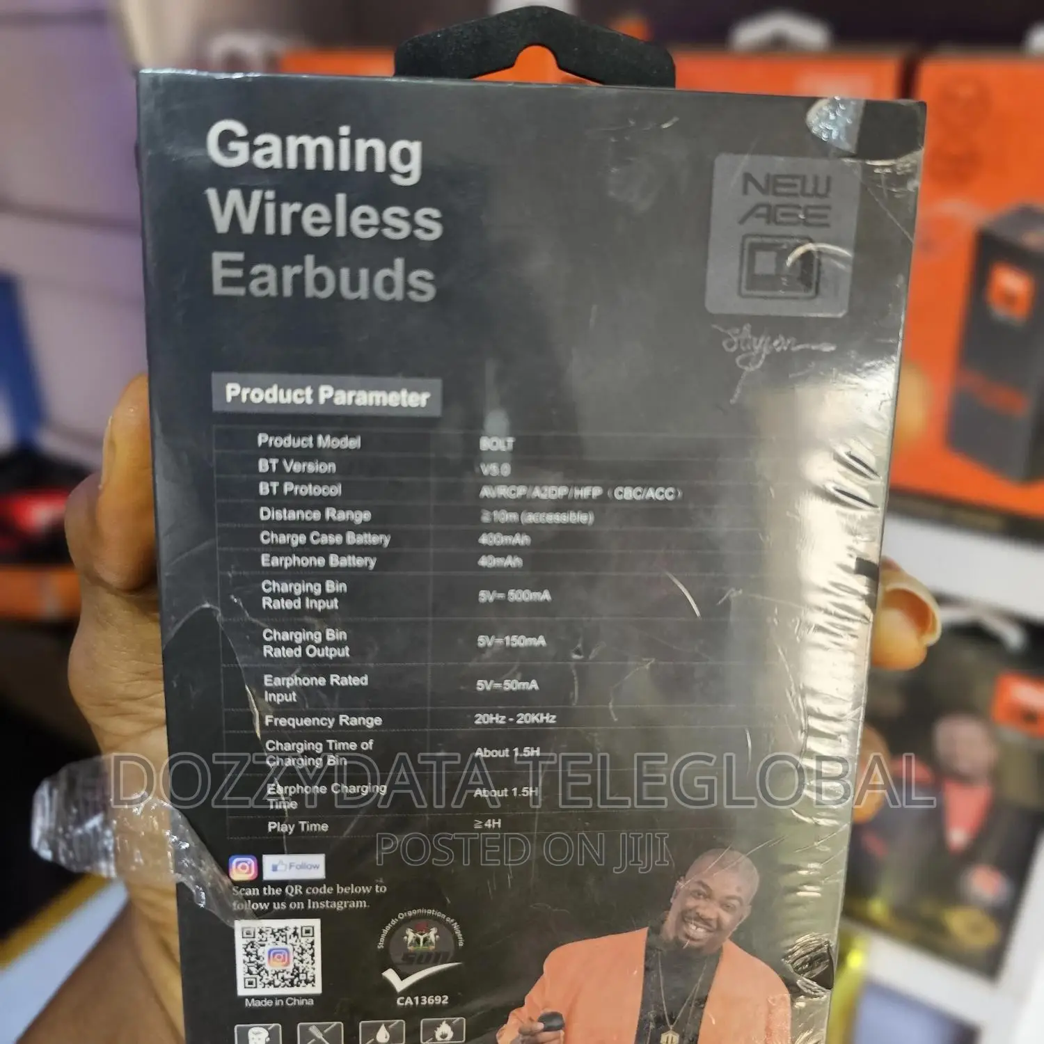 New Age Bolt Wireless Bluetooth Earbuds