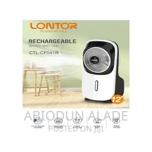 Lontor Rechargeable Mist Fan CTL-Cf041r Air Cooler