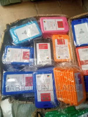 Original Plastic Id Card Holder 10 Pieces